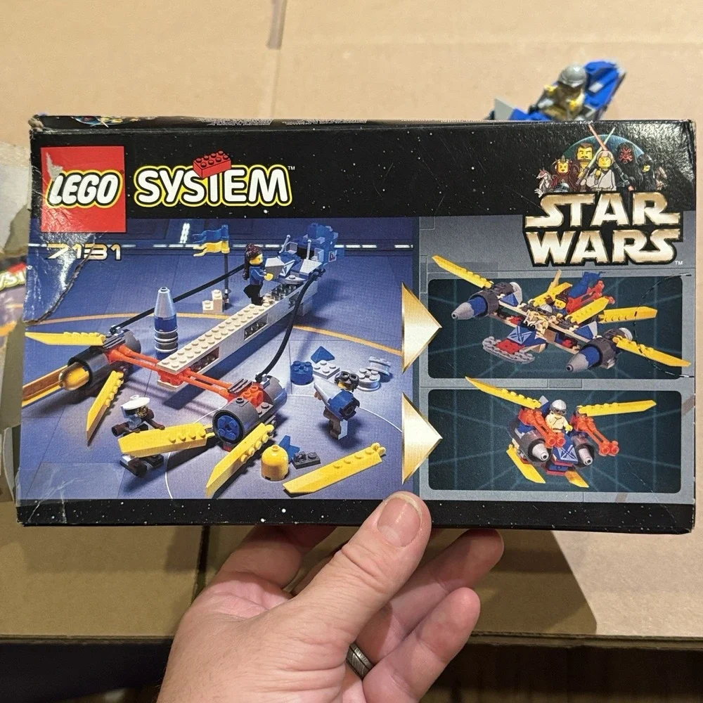 LEGO Star Wars set #7131 Anakin's Podracer Complete Box Instructions Minifigs